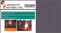 Desktop Screenshot of fairmountfoundry.com